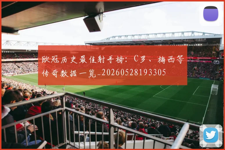 欧冠历史最佳射手榜:C罗、梅西等传奇数据一览_20260528193305
