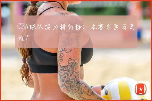 CBA球队实力排行榜:本赛季黑马是谁?